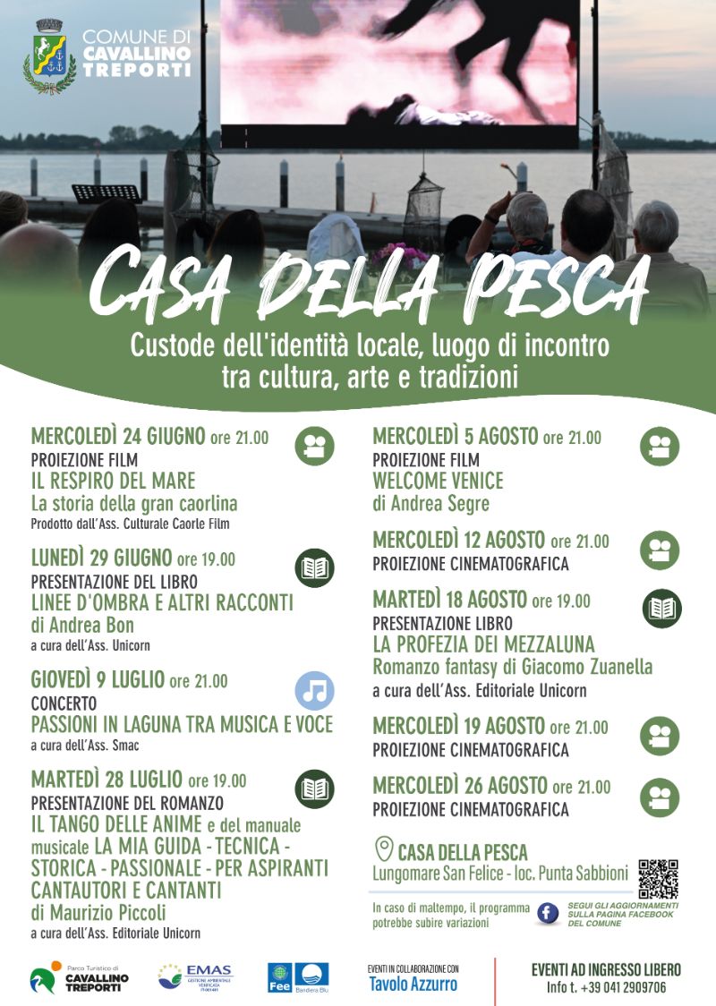 Eventi Casa della Pesca 2026