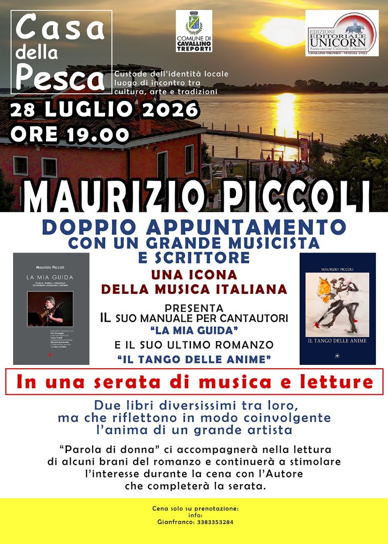 28 luglio Casa della Pesca