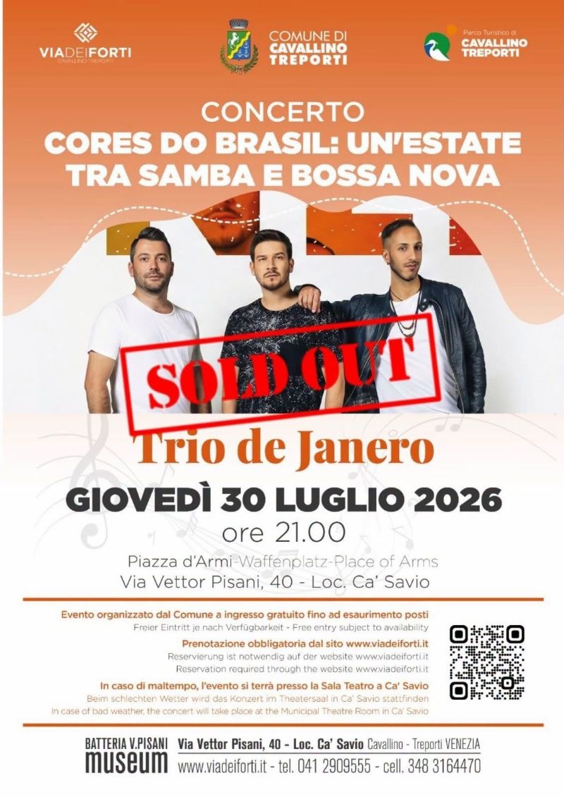 Concerto Batteria 30.07 sold out