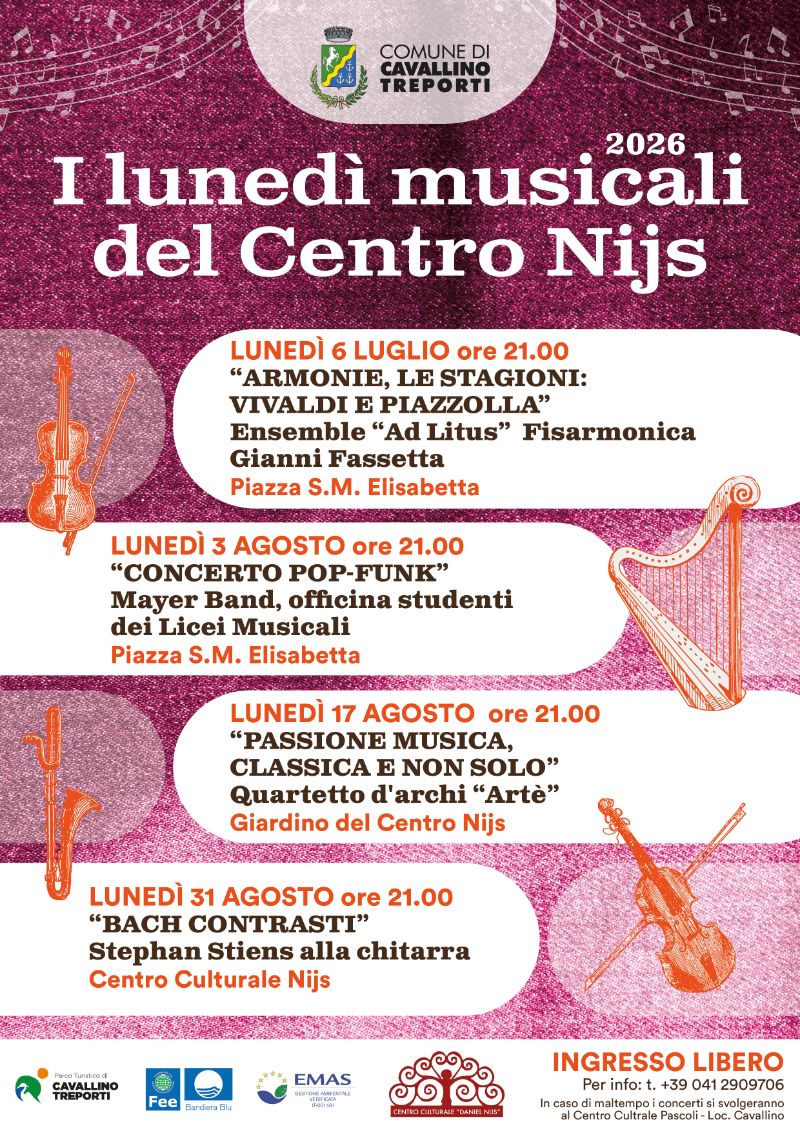 Lunedi Musicali 2026 Nijs