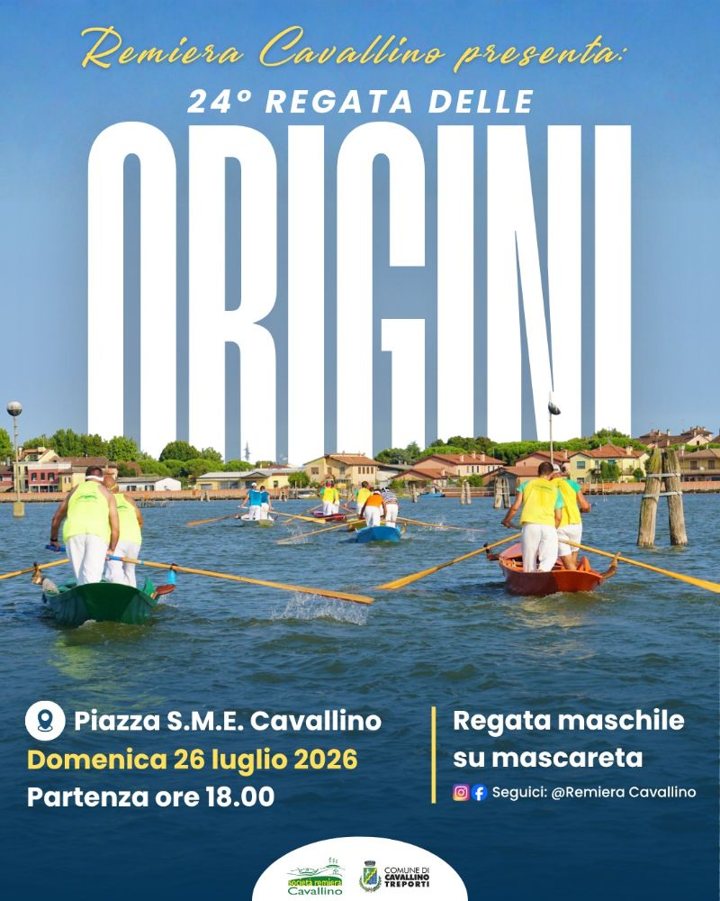 Regata delle origini 26.07.2026
