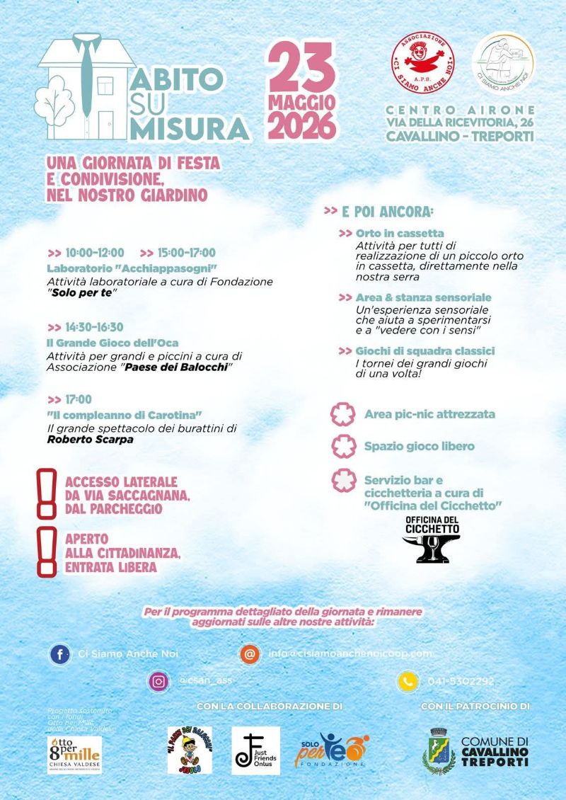 Abito su misura 23.05.2026