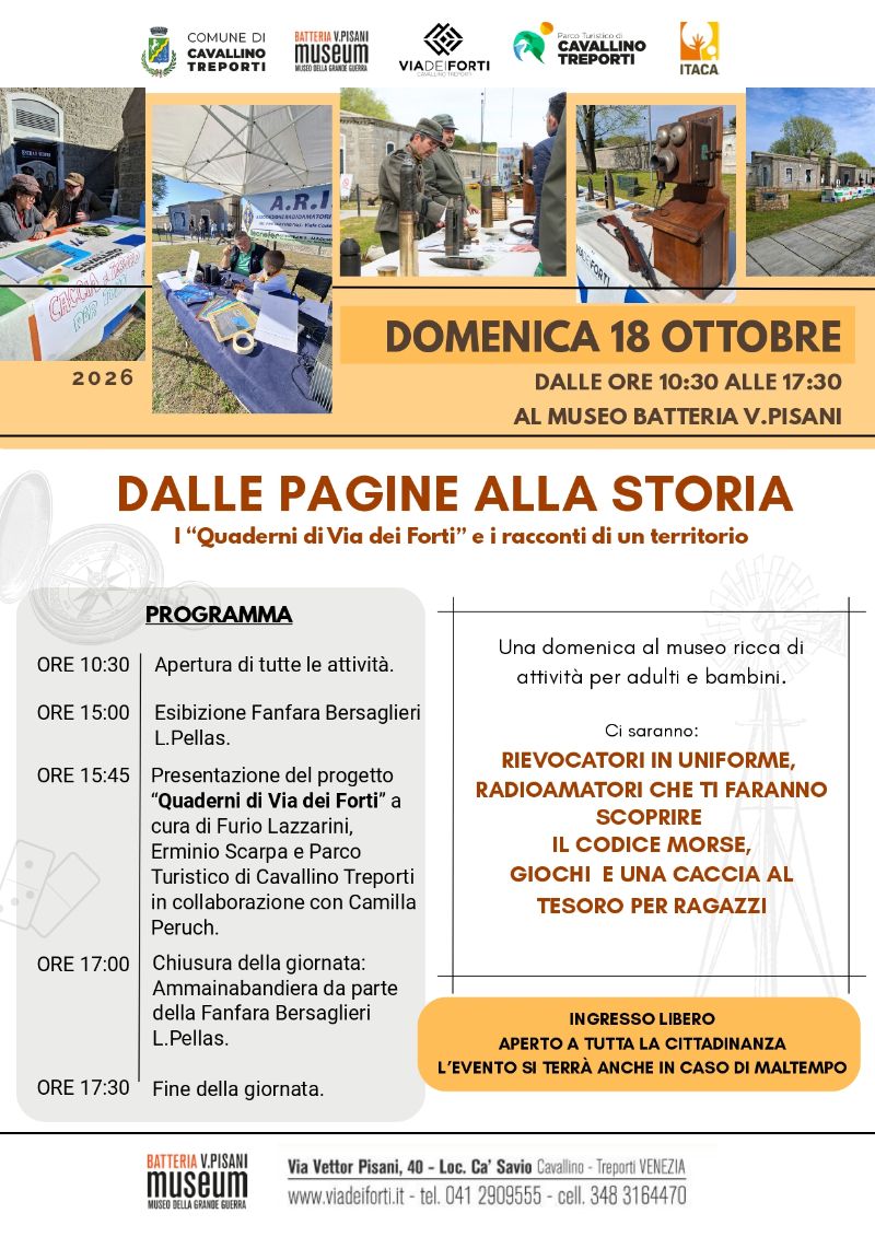 Batteria Pisani 18.10.2026