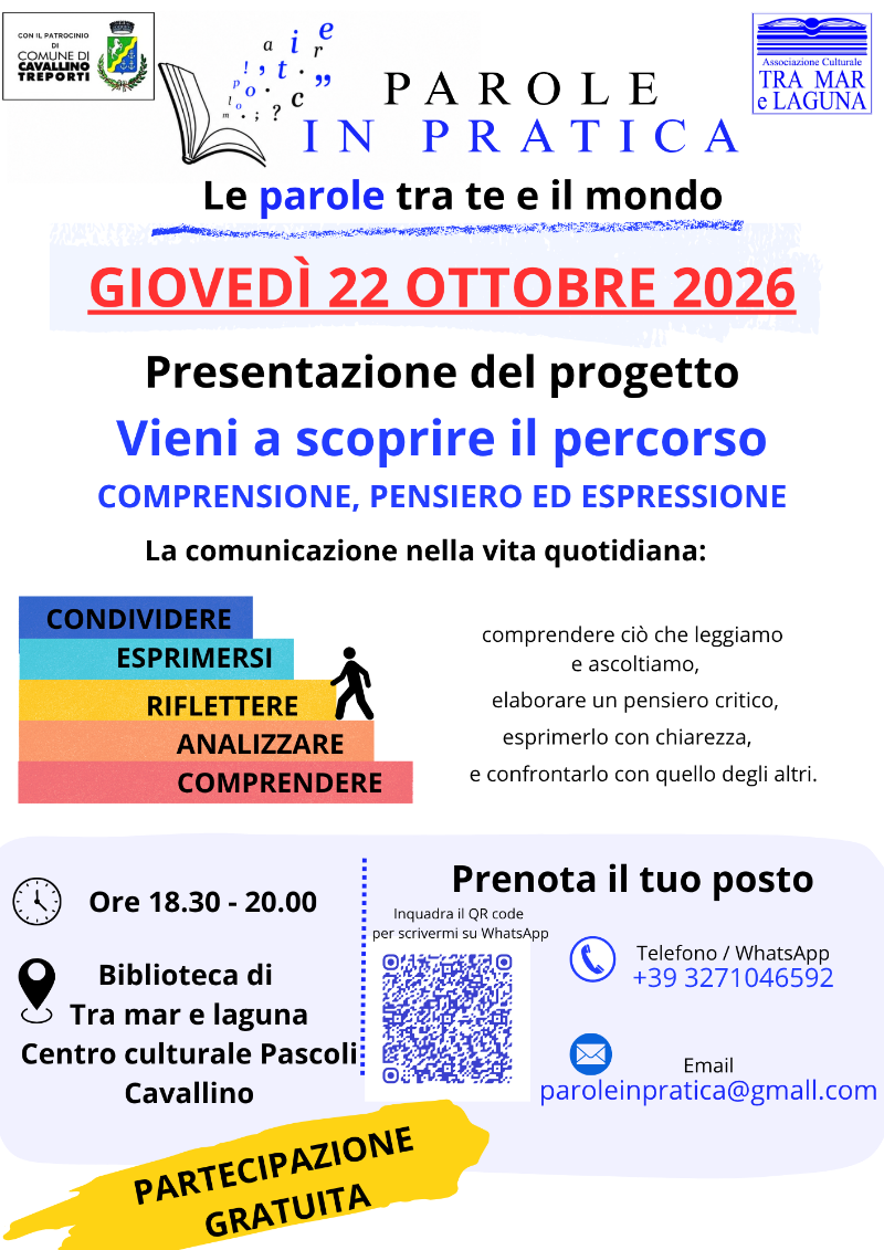 Parole in pratica 22.10.2026