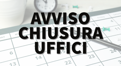 avviso chiusura uffici