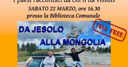 Locandina Incontri per viaggiatori e anime curiose 22-03-2025
