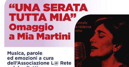 Locandina Una Serata Tutta Mia 25.11