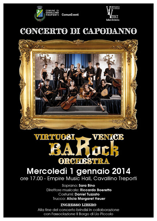 Concerto di Capodanno: Virtuosi Venice BaRock Orchestra 