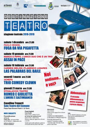 locandina teatro 2018