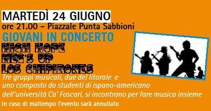 giovani in concerto